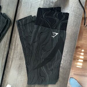 Gymshark Black and Gray Leggings